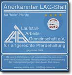 LAG-Stallplakette LAG-Stallplakette